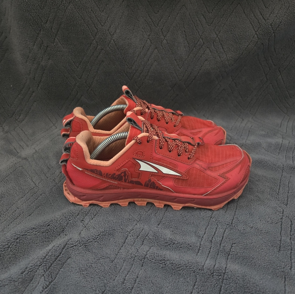 Altra Red Athletic Trail Running Shoes